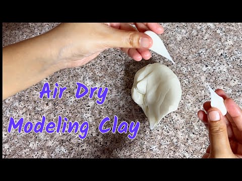 Air Dry Clay Recipe.