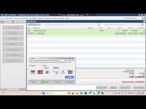 Recording Visa/Mobile Money/ATM Swipe Payment