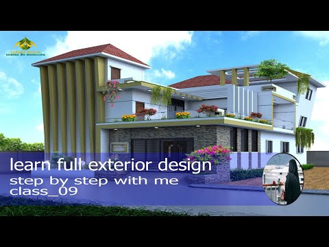 Subena 3D Modelling Full Exterior Design class_09.