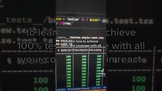 How to achieve 100% #test #coverage in #reactjs ?
