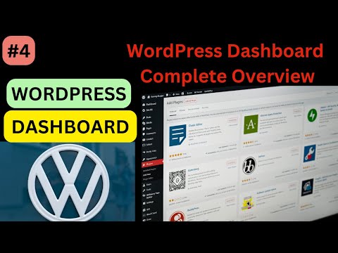 Wordpress Dahboard Overview Kaise use karen