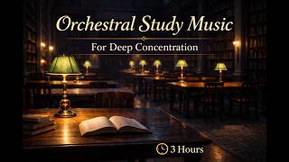 Calm Classical Study Music for Deep Concentration | 3 Hour Study Session