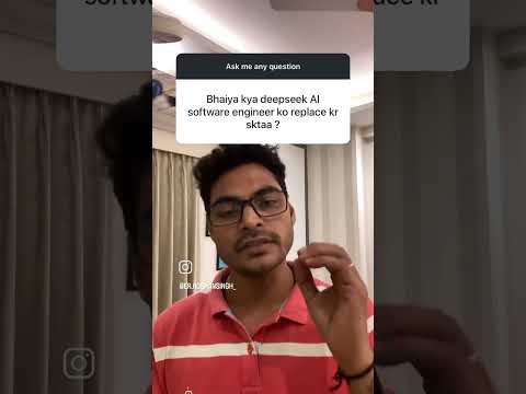 Deepseek AI replace Engineers?#deepseek #chatgpt #ai #engineer #motivation #programming #employment