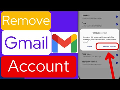 How to remove gmail account  Remove Google Accounts