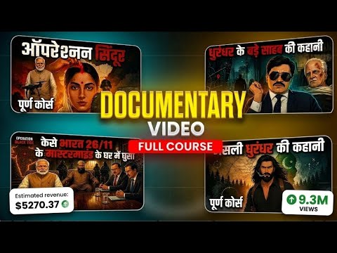 How I make a documentary using new ai tool in free