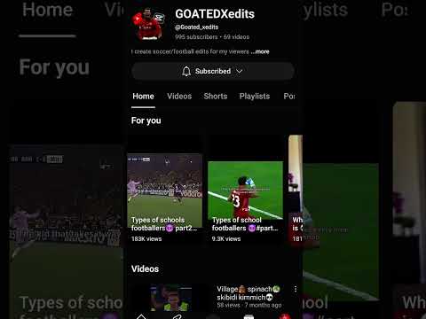 Pls subscribe to this channel! They are so close to 1k subs! 🙏