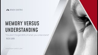 Memory vs Understanding