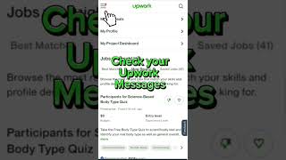 How to see Clients response to your proposals on Upwork. #shorts #new