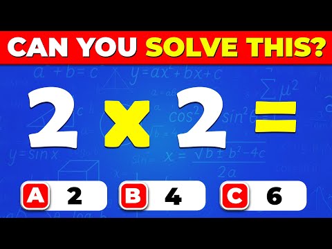 Grade 1 Math Quiz | Fun Multiplication Practice for Kids ✖️ Can You Solve These?