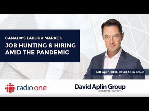 Staffing CEO talks Job Hunting and Hiring in the Pandemic with CBC News | Aplin