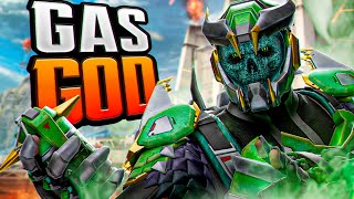 The Caustic God Takes Over Ranked.. (Apex Legends)