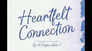 Heartfelt Connection | Designing Beautiful Typography: Tips and Tricks for Beginners