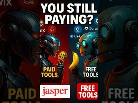 Paid vs FREE #ai  Tools 💸🤖 Who Wins in 2025? #billionaire
