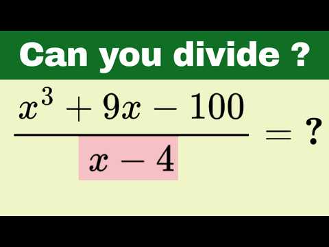 Dividing Polynomials: Long division (with examples)