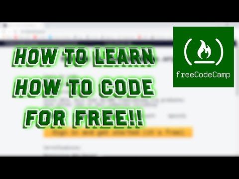 HOW TO LEARN HOW TO CODE FOR FREE!!!!
