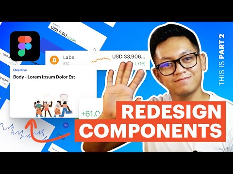 Recreate Components with Autolayout in Figma Tutorial [PART 2]