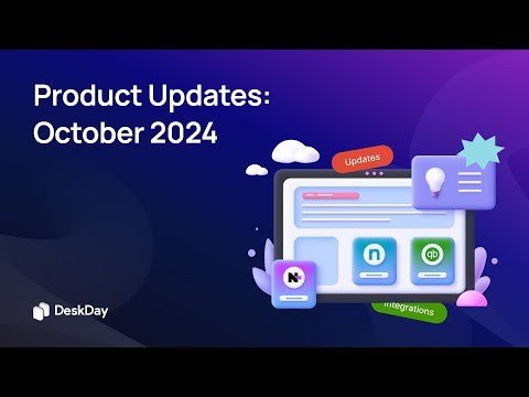 DeskDay October 2024 Product Update