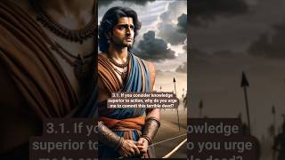 Arjuna Uvāca Episode 4: Arjuna #confused #bhagavadgita #generativeai ##gitamindset
