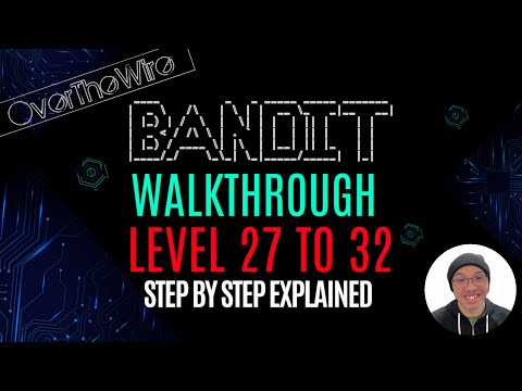 OverTheWire Bandit Walkthrough - Level 27 to 32 - CTF for Beginners [2025]