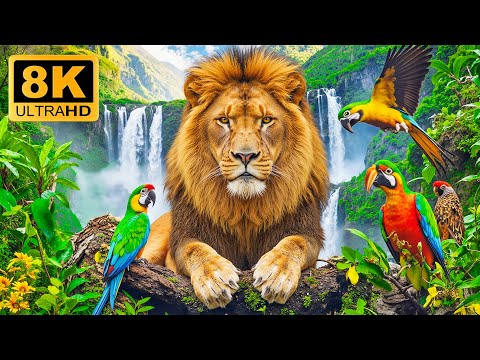 Peaceful African Savannah 8K ULTRA HD 🌿 Gentle Wildlife Footage for Stress Relief and Sleep