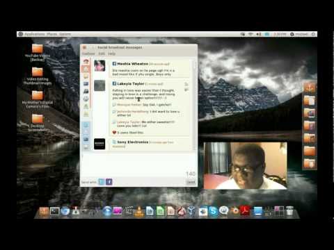How To: Setup Twitter & Facebook With Gwibber In Ubuntu 11.04