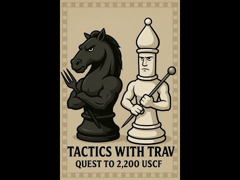 Chess Tactics: TacticalTrav Trumps 1,911 w/Desperado, Simplification, Fork