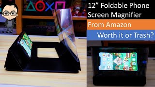 Phone Screen Magnifier for iPhone & Android from Amazon - Worth It or Not? (Wishouse Brand)
