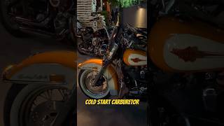 Cold start Heritage Softail Evolution Carburetor. #harleybikers #harleyvibes #harleydavison