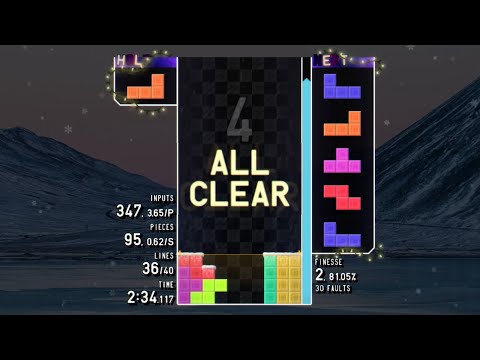 [TETR.IO] 10 Perfect Clears with ONLY PCO