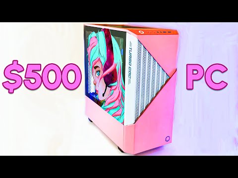 PINK Gaming PC Build for a GIRL