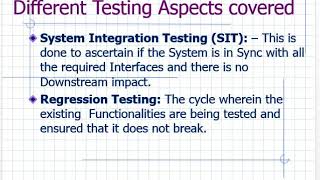 Case study on Banking UAT - User Acceptance Testing
