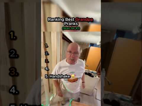 Ranking Best Grandpa Pranks 😂 #funny #memes #prank #comedy #grandpa #funnyvideos