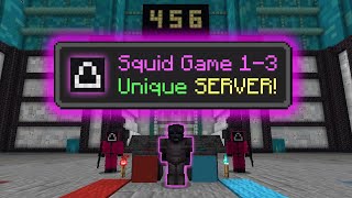 🐙 I made JAW-DROP Squid Game 3 in SOLO with COOL mechanics in Minecraft with NO MODS! 🦑