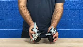 Casters 101 | Threaded Vs. Stem Casters and How To Install Them
