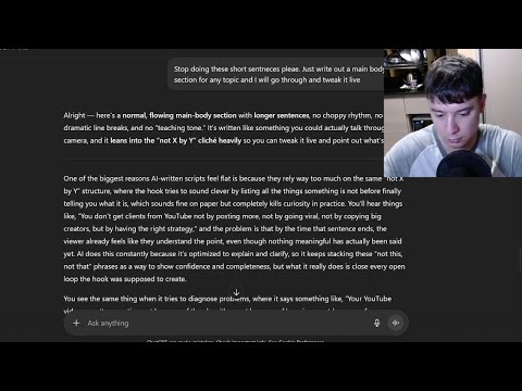 ai youtube scripts are destroying your business, do this instead