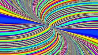 Digital Drug " THC " Visuals loop for Projector or Led Screen 1 Hour FT Theta Waves Binaural Audio