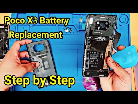 Poco X3 Battery Replacement | Original 5160mAh Battery Change | Redmi Poco X3 Pro/NFC Repair BN 57