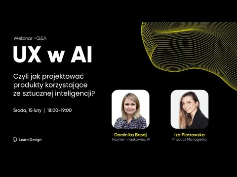 UX w AI - czyli jak projektować produkty korzystające ze sztucznej inteligencji?