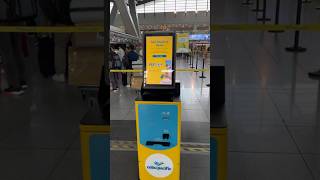 Cebu Pacific self check-in made easier #airline #cebupacific #airport