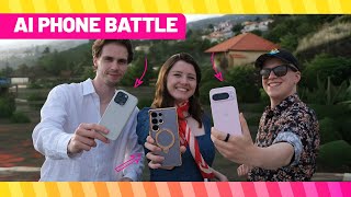 Galaxy S25 Ultra vs iPhone 16 Pro vs Pixel 9 Pro: we took the best AI phones on vacation
