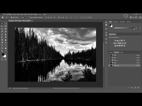 Photoshop tutorial: removing backgrounds with channels