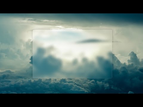 GLASS EFFECT | HTML & CSS Tutorial