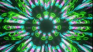 VJ LOOP 2020: kaleidoscope PSYCHEDELIC FLOWER