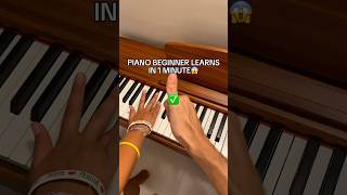 Very fast learner🎹🔝 #piano #pianotutorial #pianist #pianomusic #pianocover #pianolesson #jazzpiano