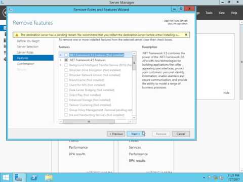 How to remove print server from windows server 2012 r2