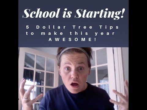Dollar Tree Tricks for Teachers are Awesome!