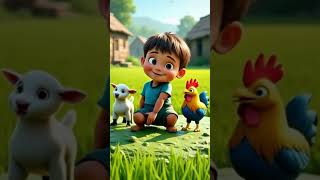 Cute Baby Aur Uske Funny Friends #CartoonMagic #shorts #aitoonrs