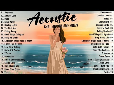 Acoustic Songs 2025 🌻 Chill English Acoustic Love Songs 2025 Cover 🌻 Best Acoustic Music of All Time