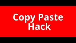 Copy Paste Hack By Desmond Ong