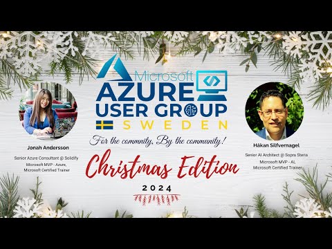 Azure User Group Sweden Christmas Edition 2024 - Community Leaders Retrospective